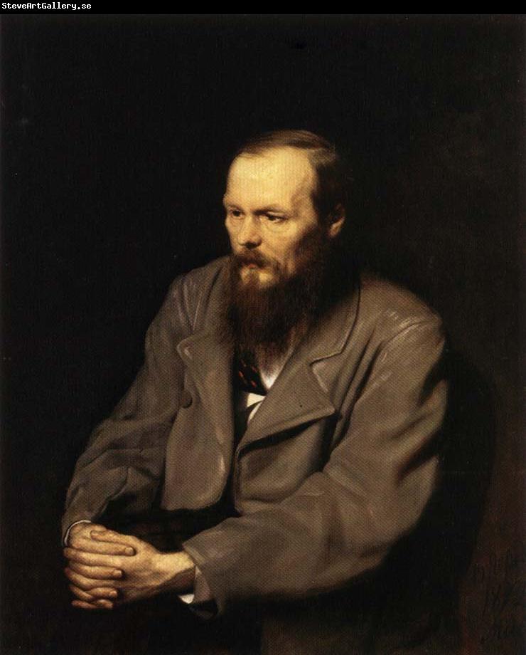 Perov, Vasily Portrait of Fyodor Dostoevsky